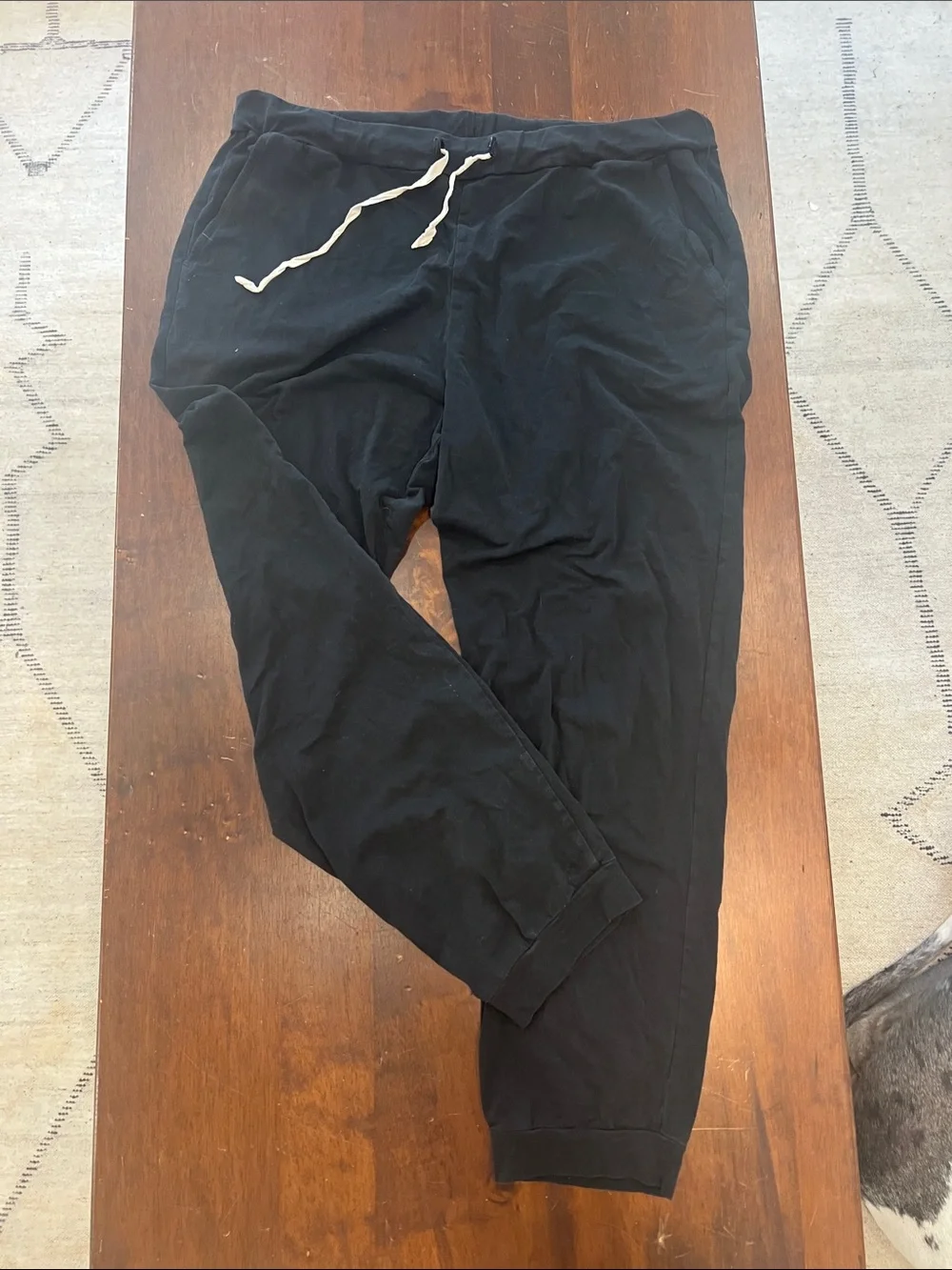J. Crew Black Drawstring Jogger Pants